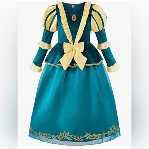 ReliBeauty Deluxe Little Girls Princess Dress Adventures Medieval Costume
